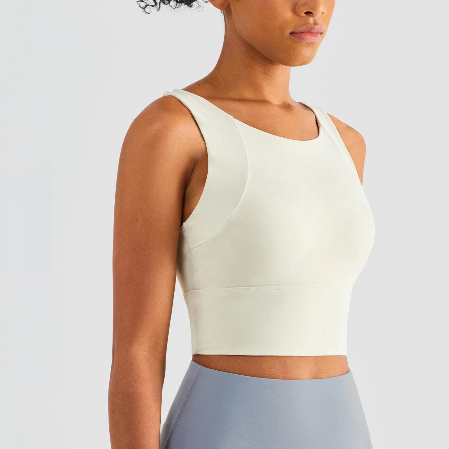 Top Feminino Esportivo de Nylon