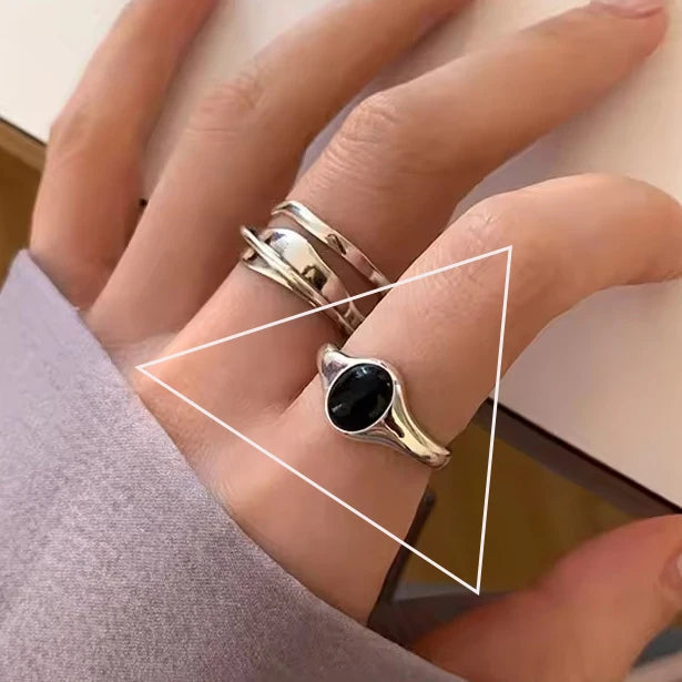 Anel de Prata Esterlina 925 - Luxo e Alta Qualidade