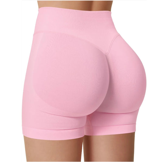 Shorts de Yoga de Cintura Alta para o Verão