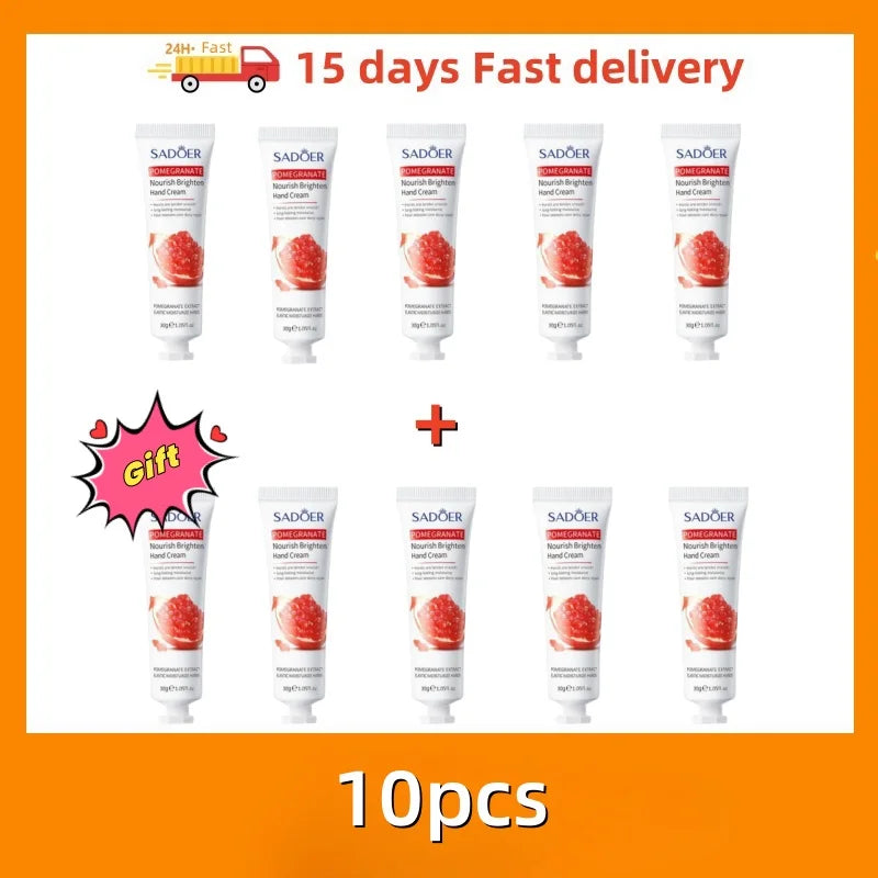 Creme Reparador para as Mãos, Anti Rugas, Anti Ressecamento, Anti Rachaduras