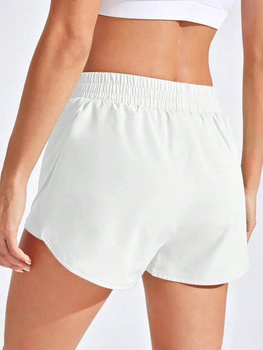 Shorts de Yoga Femininos, Leggings Elásticas para Treino e Corrida