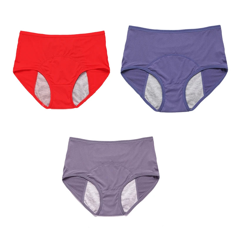 Calcinha Absorvente à Prova de Vazamento Período Fisiológico