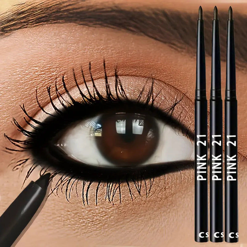 Lápis Delineador Preto à Prova d'água - Duração à prova de manchas