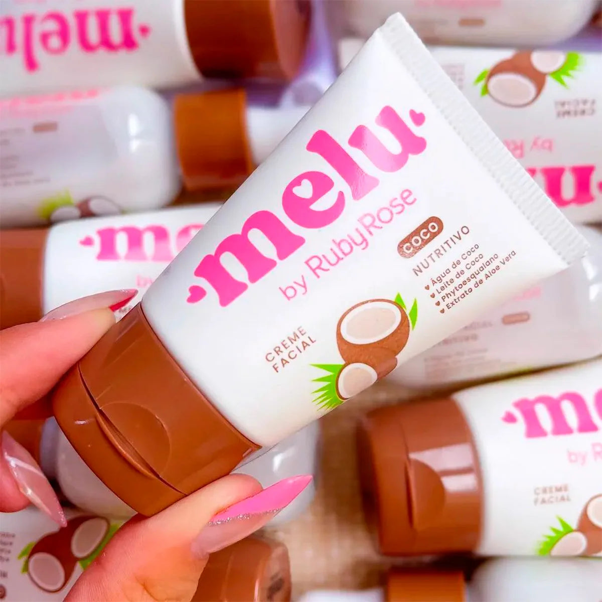 Creme Facial Nutritivo Coconut Melu - Ruby Rose