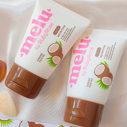 Creme Facial Nutritivo Coconut Melu - Ruby Rose