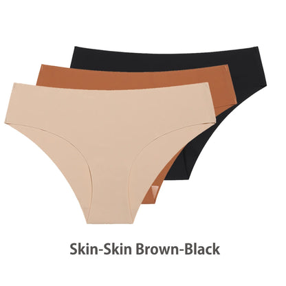 Conjunto Calcinha sem Costura para Mulher Respirável Cintura Baixa