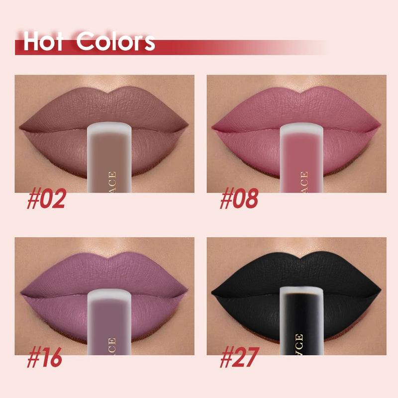Niceface-Batons Líquidos Nude à Prova D'água Velvet Matte