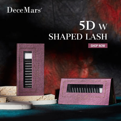 DeceMars 5D - Extensão de cílios em forma de W