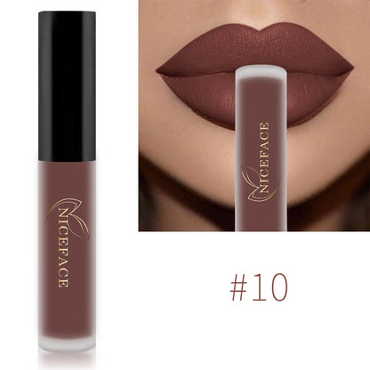 Niceface-Batons Líquidos Nude à Prova D'água Velvet Matte