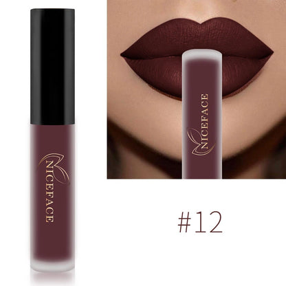 Niceface-Batons Líquidos Nude à Prova D'água Velvet Matte