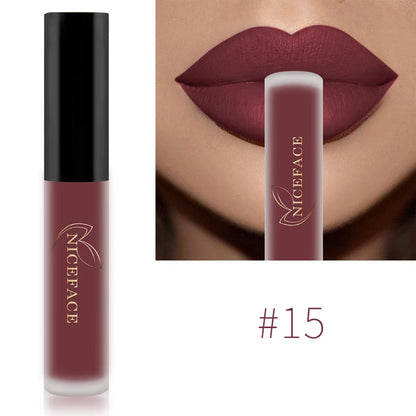 Niceface-Batons Líquidos Nude à Prova D'água Velvet Matte
