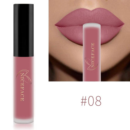 Niceface-Batons Líquidos Nude à Prova D'água Velvet Matte