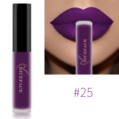 Niceface-Batons Líquidos Nude à Prova D'água Velvet Matte