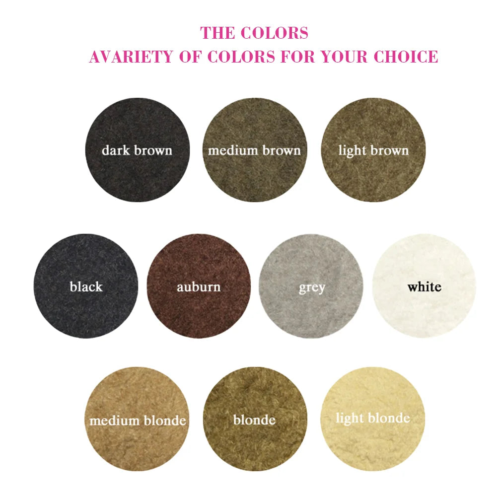 Recarga de Fibras Capilares em Pó - Produto para Perda de Cabelo Unissex