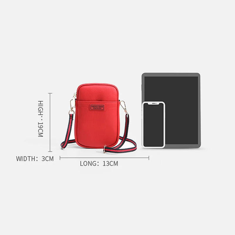 Bolsa de Ombro Feminina Forever Young - Multifuncional com Zíper para Meninas