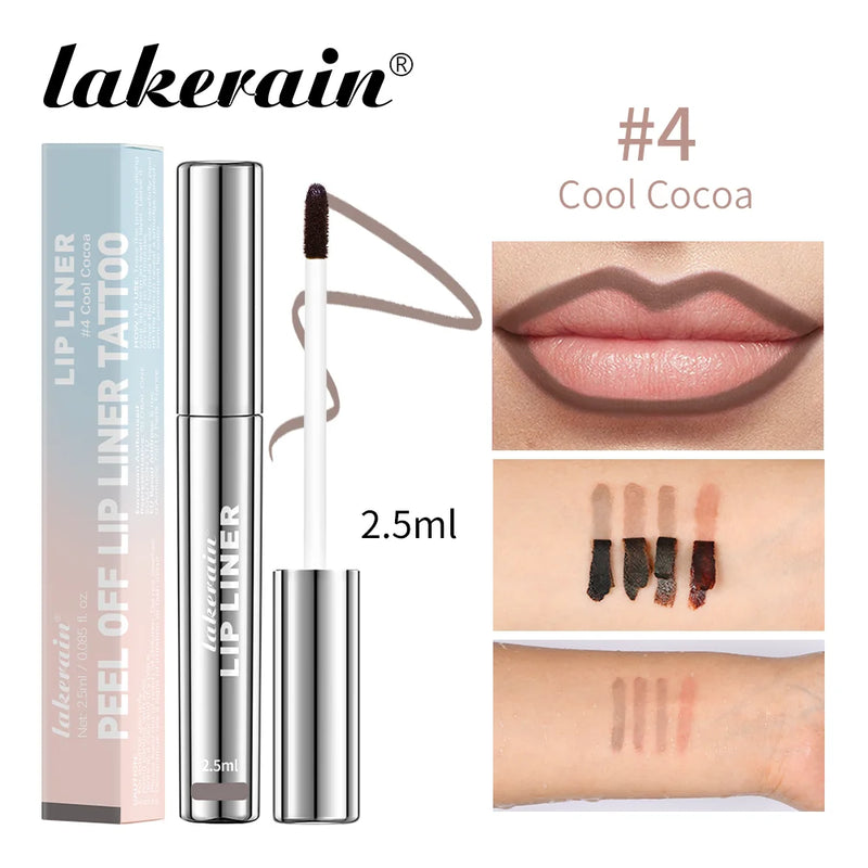 Deliniador Impermeável de Lábios Lip Liner Longa Duração