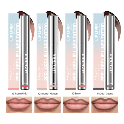 Deliniador Impermeável de Lábios Lip Liner Longa Duração