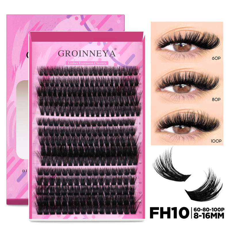 Kit de Extensão de Cílios Groinneya
