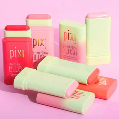Novo Blush Pixi Bastão 3 em 1 Bochecha, Olhos e Lábios