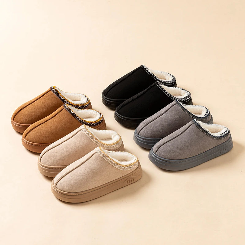 Chinelo Feminino Moda Pele Fuzzy Antiderrapante