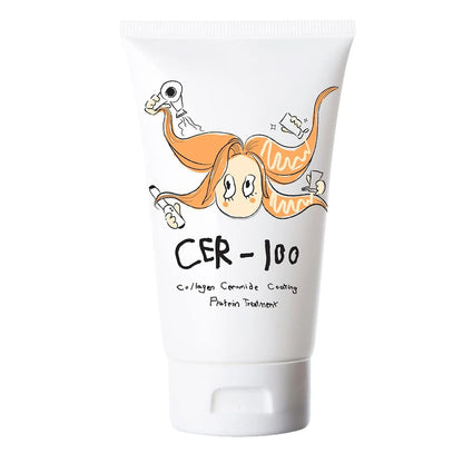 Revestimento de Ceramida e Colágeno Leitoso Elizavecca Proteína Branca CER 100