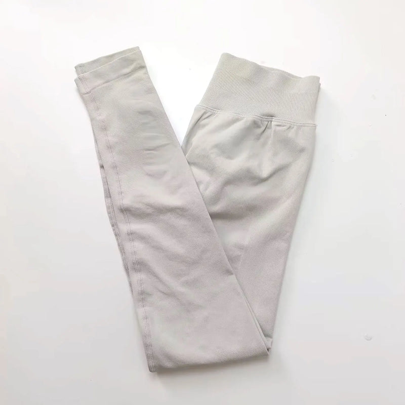 Leggings Esportivas sem Costura de Baixo Impacto
