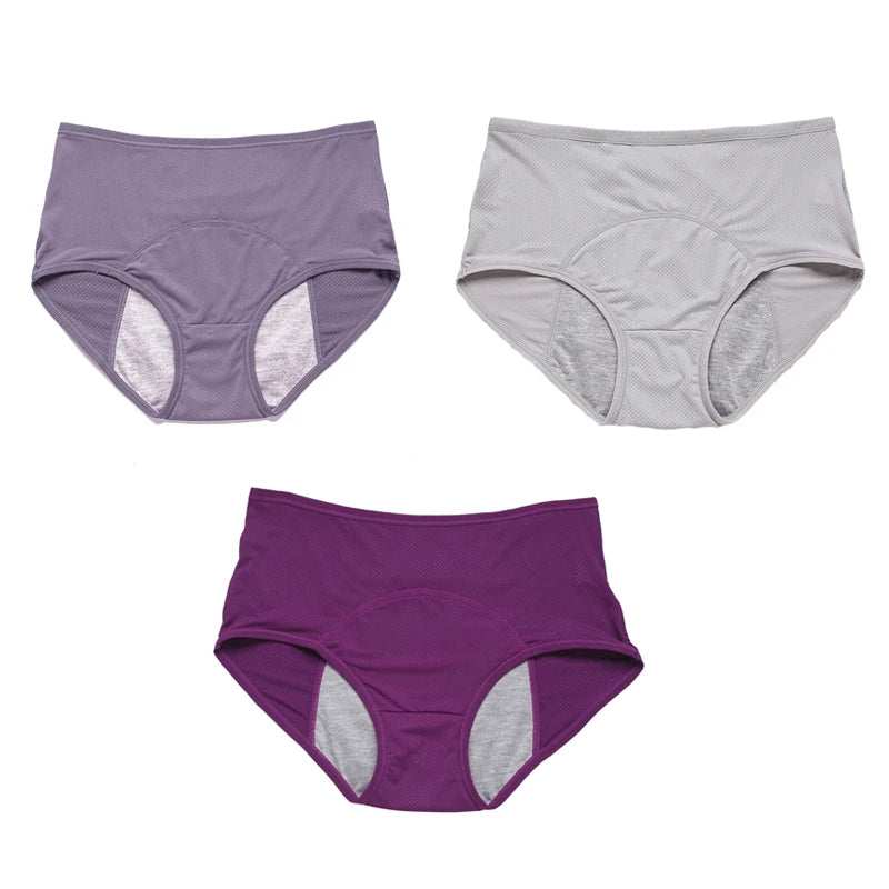 Calcinha Absorvente à Prova de Vazamento Período Fisiológico