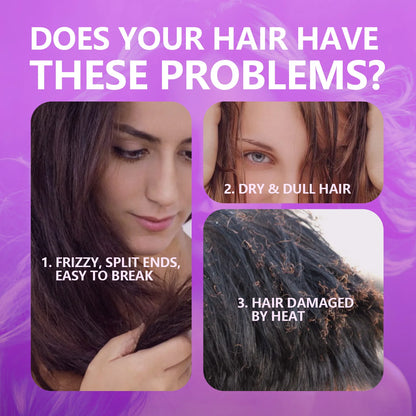 Anti Frizz Serum Nutre 60ml Reparação, Alisamento e Hidratação para os seus Cabelos