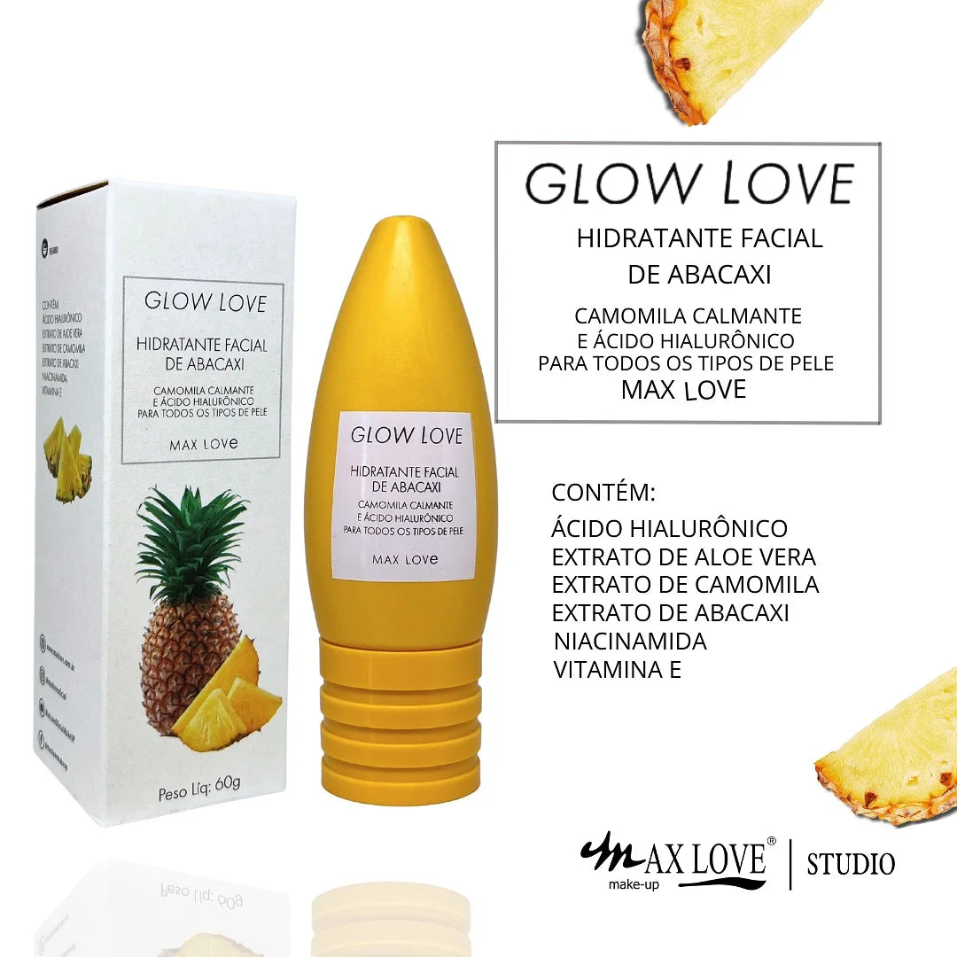 Kit Completo Glow Love Abacaxi Max Love