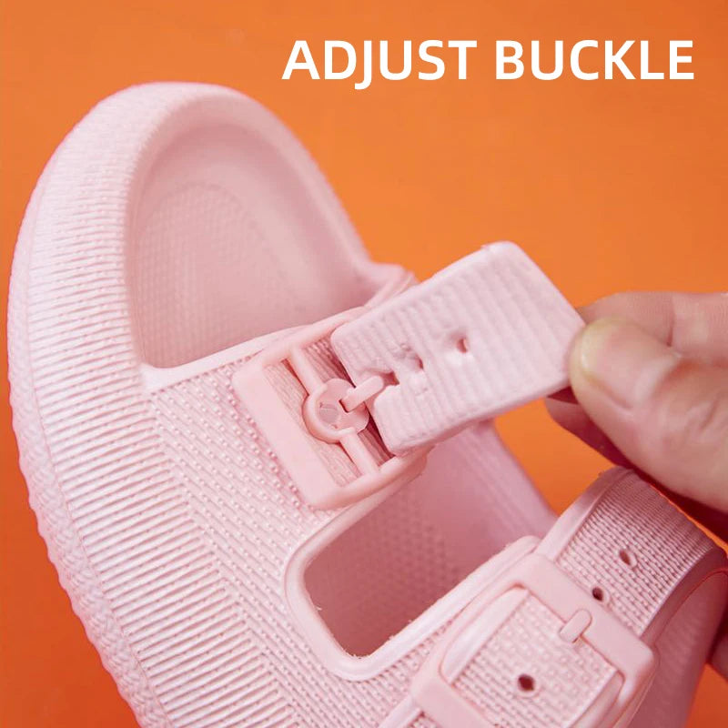 Chinelo Moda Fivela Grossa Plataforma - Super Confortável, Flexível e Excelente para o dia