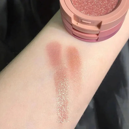 Paleta de Sombras com Glitter Nude