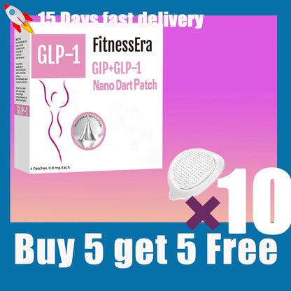 Adesivo Corporal GLP-1 Nano Patch Cuida Suavemente dos Contornos da Pele