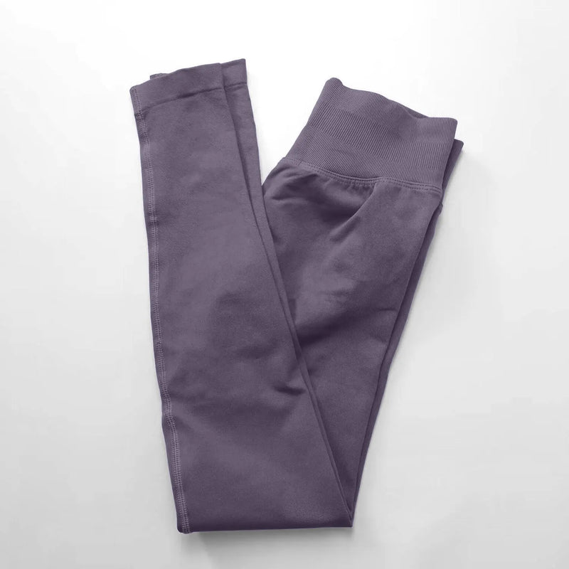 Leggings Esportivas sem Costura de Baixo Impacto