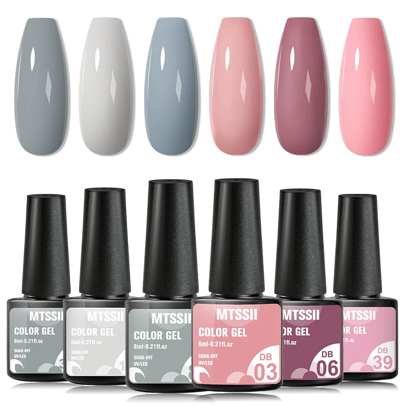 Unhas de Gel Polonês Definir Kits de Base Top Coat Verniz Soak Off Gel UV LED Semi Permanente