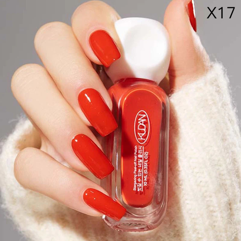 Esmalte Colorido à Base de Água 10ml Unhas Artísticas