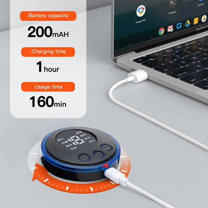 Tapete Massageador de Pé Pulso Elétrico Ems Almofada