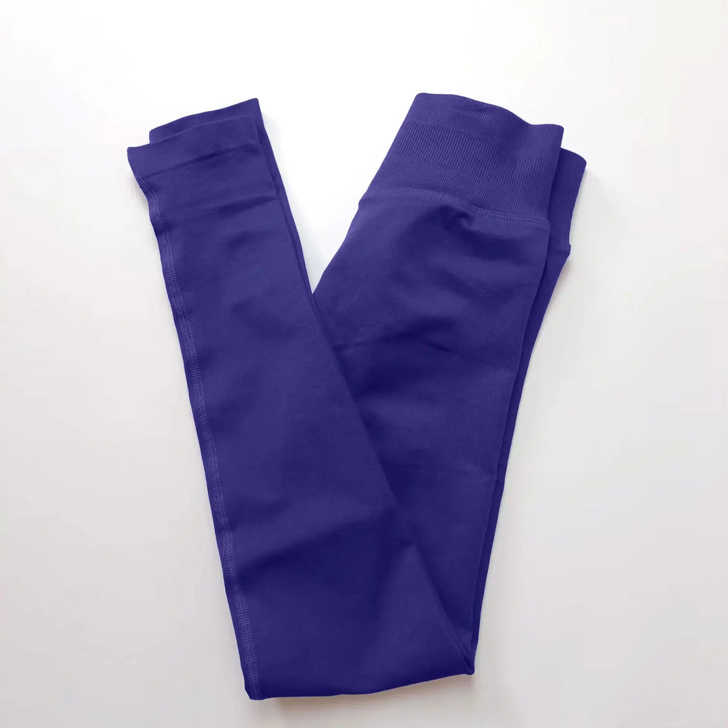 Leggings Esportivas sem Costura de Baixo Impacto