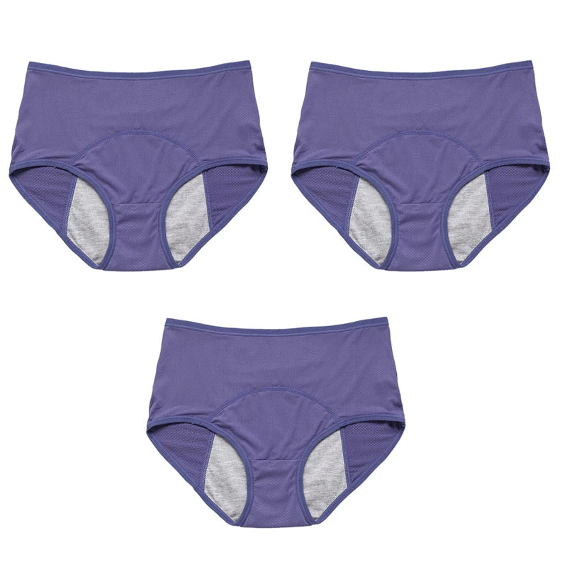 Calcinha Absorvente à Prova de Vazamento Período Fisiológico