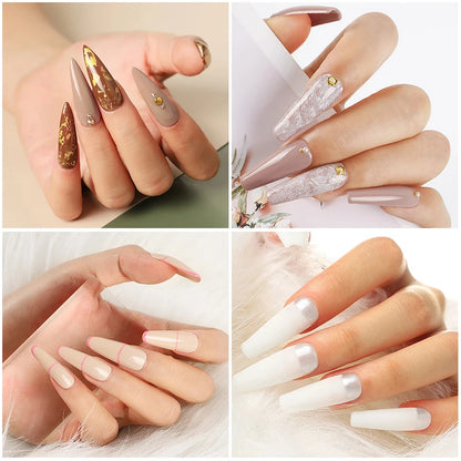 Kit e Acessórios para Unhas - Esmalte, Broca Elétrica, Máquina de Secagem, Lâmpada UV
