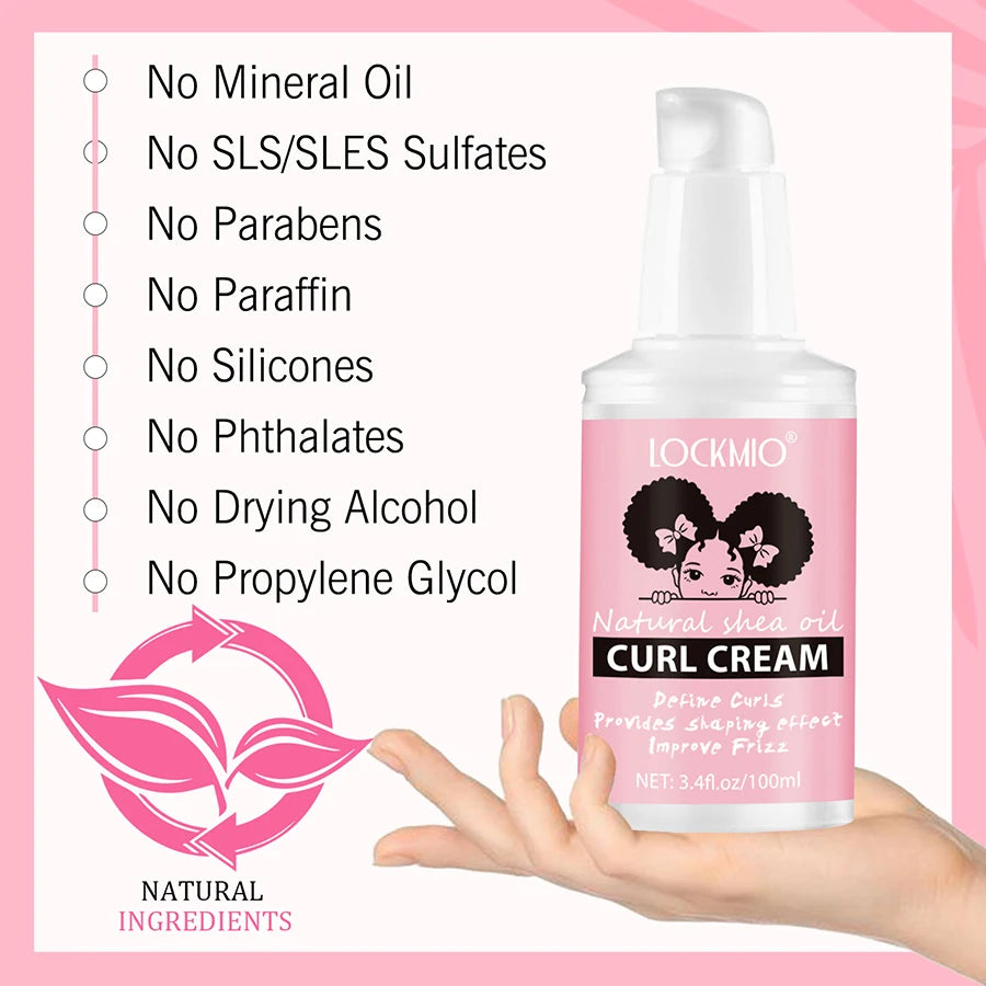 Óleo de Karité Lockmio 100ml Repara e Hidrata os Cachos