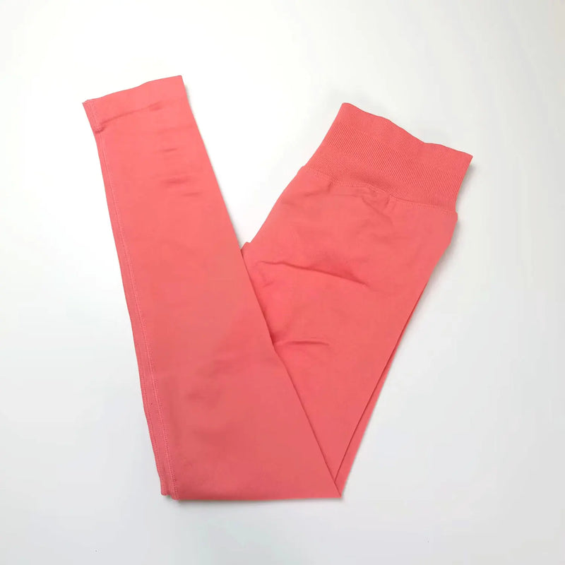 Leggings Esportivas sem Costura de Baixo Impacto