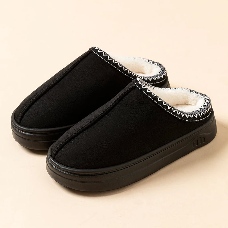 Chinelo Feminino Moda Pele Fuzzy Antiderrapante