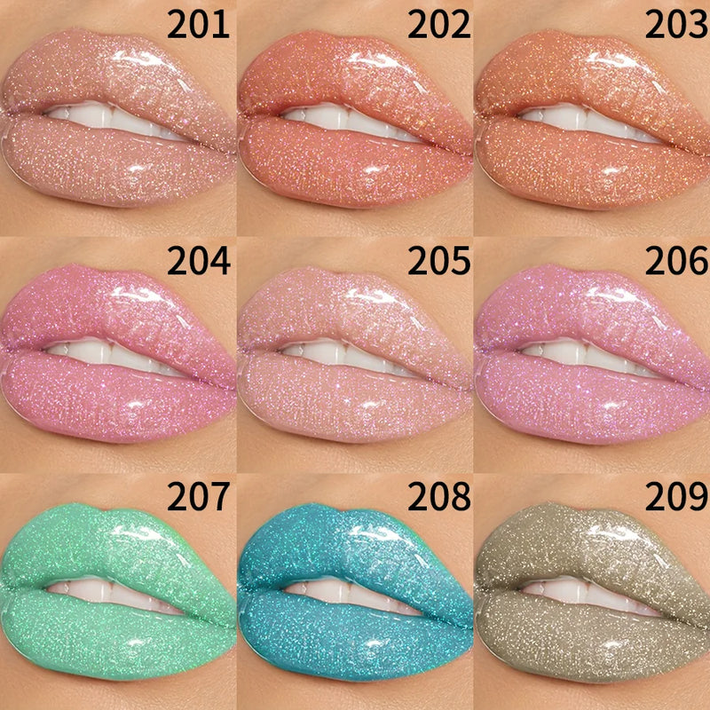 Hidratante Labial Diamante Brilhante 9 Cores
