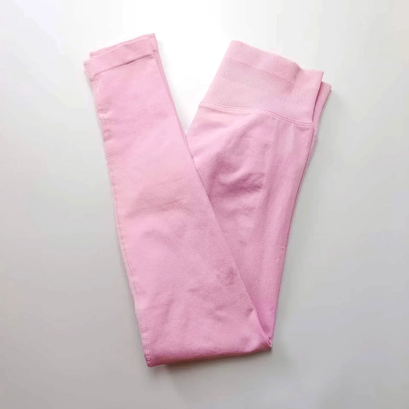Leggings Esportivas sem Costura de Baixo Impacto