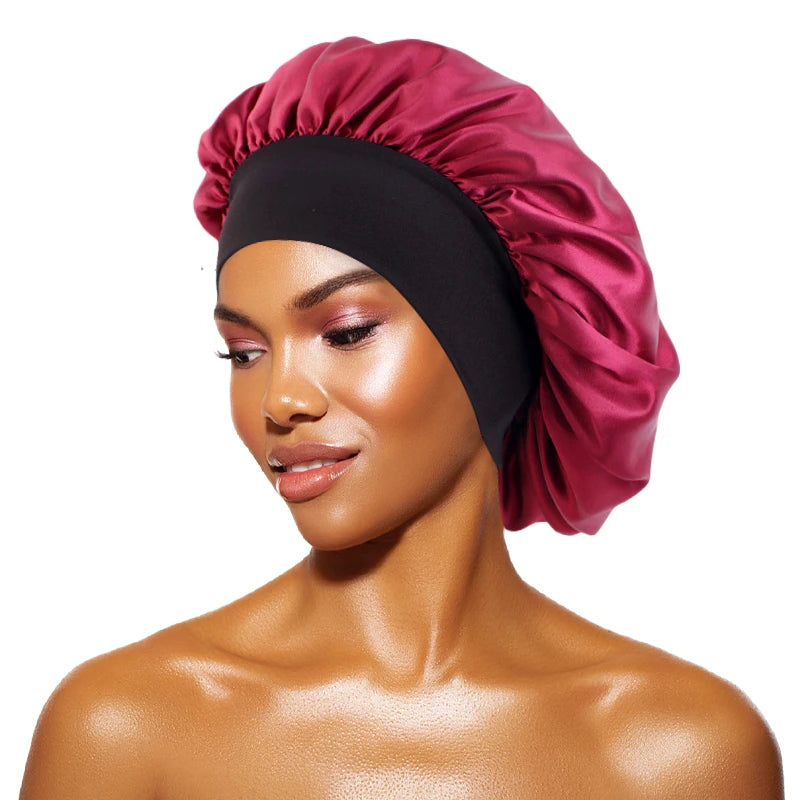 Touca para Cuidados com o Cabelo - Confortável e Ideal para Banho, Dormir