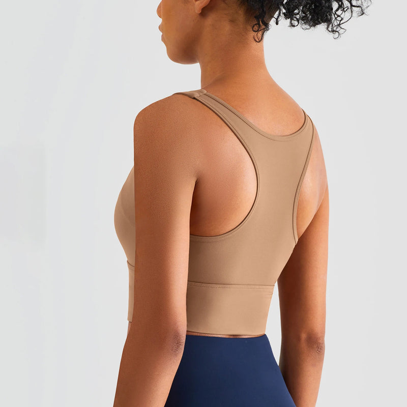 Top Feminino Esportivo de Nylon