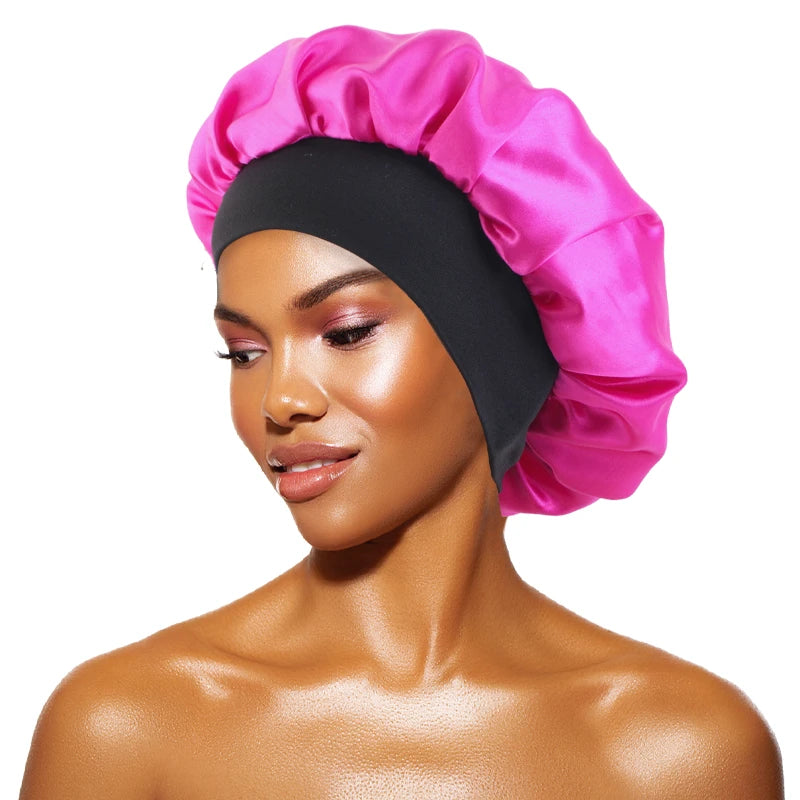 Touca para Cuidados com o Cabelo - Confortável e Ideal para Banho, Dormir