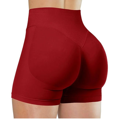 Shorts de Yoga de Cintura Alta para o Verão