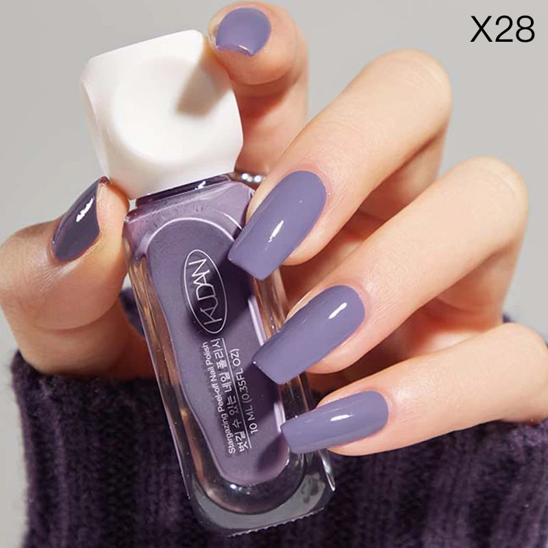 Esmalte Colorido à Base de Água 10ml Unhas Artísticas