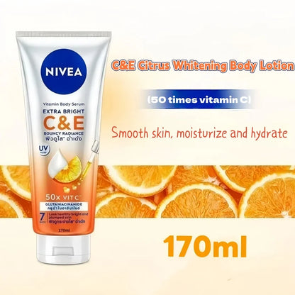 NIVEA-Loção Corporal Nutritiva Profunda de Vitamina C e E Citrus VC